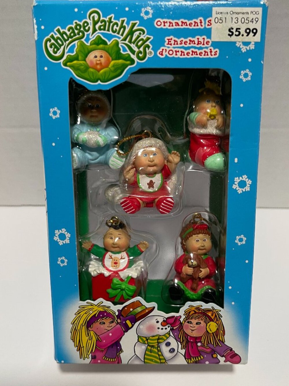 VTG 2005 Cabbage Patch Kids Ornamental Set from American Greetings NEW